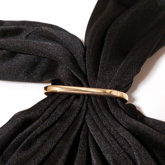 NEW VS Black Halter Party Top Y2K - Picture 7 of 8